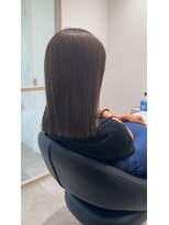 レ ブラン 白鷺店(r'eblanc)&nbsp;ラインの出ないきりっぱなしボブ　stylist moka