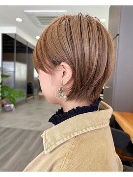 ビューエヒメ(VIEW EHIME) 大人ラフウェーブ20代30代40代ボブブラウンスウィングショート