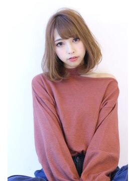 オーロ(ORO) 20代30代40代50代斜めバンググレージュカラーシルキーベージュ