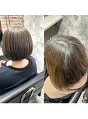 白髪ぼかし