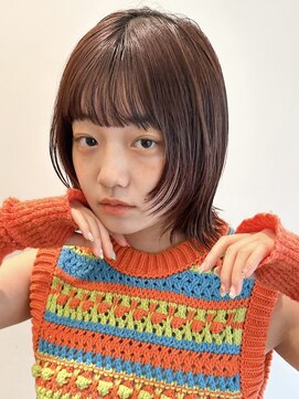 ローネス(LONESS) 外ハネボブ×顔まわりレイヤー