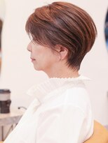 ファチュール(fAture.) 脱白髪染め　愛されショート　40代50代60代　オリーブベージュ