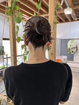 レンク(LENC) 暖色カラー、仕上げのアレンジ