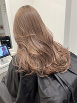 ヴィア(Via)&nbsp;髪質改善トリートメントブリーチマロンベージュハイトーン