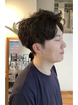 ザデイ(THE DAY) 【大人男子】アップバングスパイラルパーマ