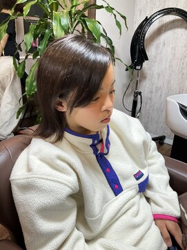 サロンドルポ(salon de RUPO) 無造作なワンレン風