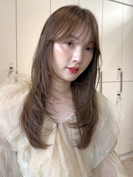 ロンドアンメゾン 原宿(Lond un Maison.) くびれヘア/アプリコットオレンジ/髪質改善/縮毛矯正/前髪/原宿