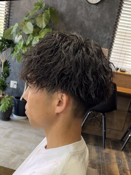 フレイム(FLAME) ツイストスパイラルパーマツイストパーマメンズマッシュパーマ