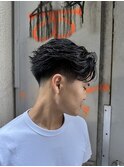 【MEN’S HAIR/サーフカール/刈り上げセンターパート/千葉】