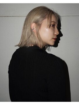 ブロンドヘア/ブリーチカラー/ダブルカラー