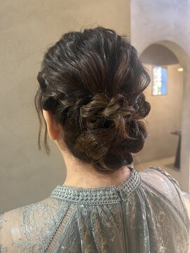 ヘアーミュゼ 井田店(Hair Musee) ゆるふわお呼ばれヘアー