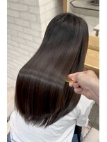 サリー 大森(Sally)&nbsp;黒髪/グレージュカラー/ココアベージュ/ヘルシーロング[大森]