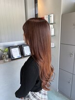 エイト 沖縄豊崎店(EIGHT toyosaki)&nbsp;【EIGHT 豊崎】お客様スタイル_ オレンジブラウン