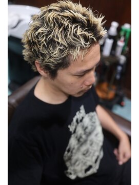 バーバーバー(BAR BER BAR) ブリーチ&イージーパーマ