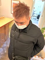 ヒントステーション フォーメンズ(HINTSTATION for Men's)&nbsp;〈浅草 半個室〉メンズブリーチ/ハイミルクティー