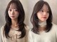 ミレバイジェニー (mirae by geny)の写真/好評のレイヤーカットで垢抜け！顔周りカットも得意で結んでも可愛い韓国風ヘアにアップデート！学割U24