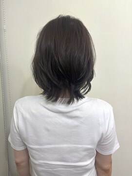 ペスカケイクリエイティブ(PESCA K-CREATIVE) オーキッドカラー×丸みレイヤーショート