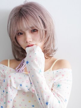 インク サカエ(inq sakae) ハイトーンホワイト/ブリーチ2回/ミディアムレイヤー