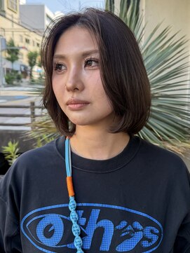 タイドヘア 茨木店(TIDE HAIR) レイヤーボブ/顔まわりレイヤー/内巻きボブ