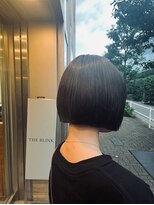 ザ ブリンク(THE BLINK) 【ミニボブ】大人上品なツヤストレートボブで小顔見えを叶える