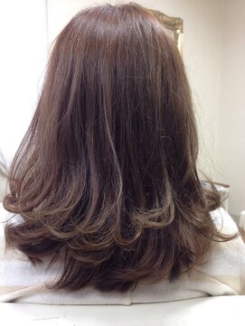 フェリシータ 総持寺店(felicita) ふんわり愛されセミディ♪イノセントグレージュ☆イルミナ