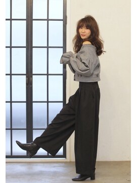 アース コアフュールボーテ 長野稲田店(EARTH coiffure beaute) 大人かわいいナチュラルロング