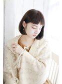 おしゃれボブスタイル。