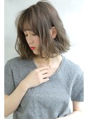 【Blanc/天王寺】グレージュ＿しっとり質感ボブs