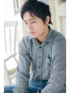 美容室 ファクト(fact) *+高崎+*…ソフトな質感★黒髪ショートd