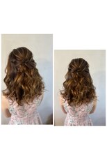 セットサロン カリーナ(carina)&nbsp;ハーフアップ