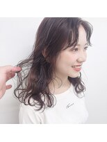 ガーランドウメダ(Garland umeda)&nbsp;リラックスウェーブ＿セミロング＿000792