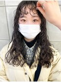 くるくるロングパーマスパイラルパーマふわふわ