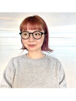 リットヘアー(litto hair)&nbsp;《切りっぱなしボブ・フラッシュピンク》