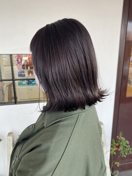 浪漫館 アプリーレ(APRILE) ラベンダーカラー　外ハネボブ