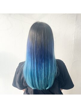 テクライズ 豊橋店(TECHRISE) ブルーグラデーション