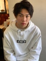 アクアマリン8810 ハチハチイチゼロ(AQUA MARINE 8810)&nbsp;ツーブロックマッシュアップバングコンマヘアスキンフェード