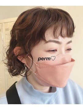 リベルテ(libert'e) パーマボブ