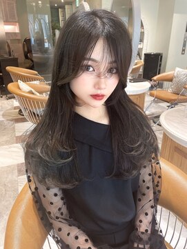 ロンド ロビン 栄(Lond robin) 【Lond robin】木屋元一　前髪/顔まわり/2way/韓国/レイヤー