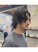 スパイラルパーマ