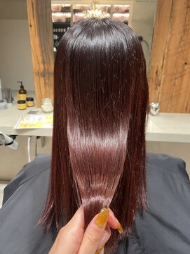 ニュートン(NEWTON) 【NEWTON×川島】ツヤ髪髪質改善×ボルドー