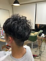 パーマ屋カラフル&nbsp;超硬毛のメンズ初パーマ