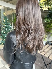 【hair salon W】アッシュベージュ