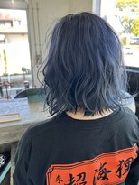 アミーリットルアットタクマ(amie:L at takuma) ブルーグラデーション