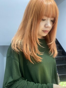 ヘーゼル 博多(HAZEL.) ペールオレンジ