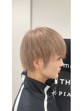 ジエクト 本店(The Ect) ○メンズOK!!!/ブリーチダブルカラー/ミルクティーカラー