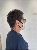 【nakajima】アップバング×スモーキーグレージュ