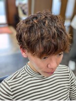 グラスヒビキ 波巻きスパイラルパーマ