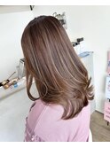 レイヤースタイルナチュラルハイライト