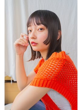 デビュー 沖縄泡瀬店(Debut) 前髪/アンブレラカラー/こなれミディ/イメチェン/ウェーブパーマ