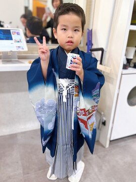 ジラ ヘアアンドメイク(girra HAIR&MAKE) 七五三着付けヘアセット